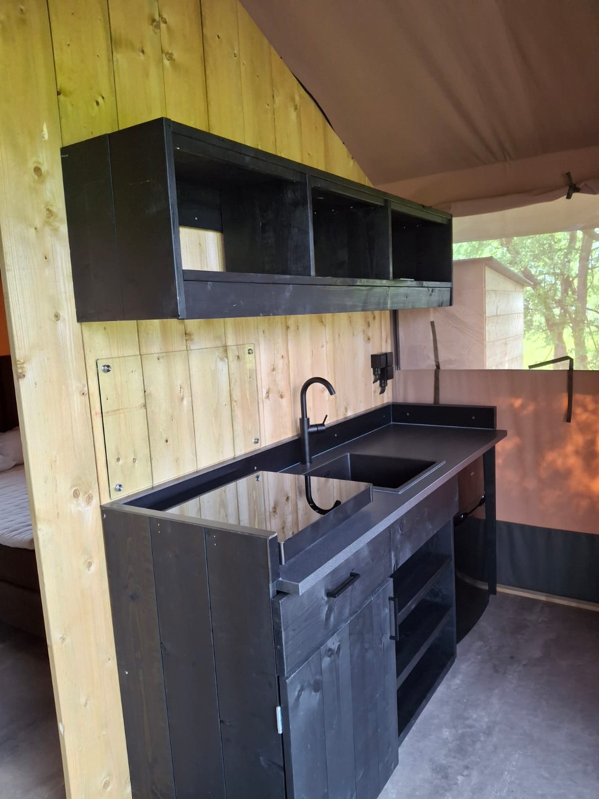De Glampingtent